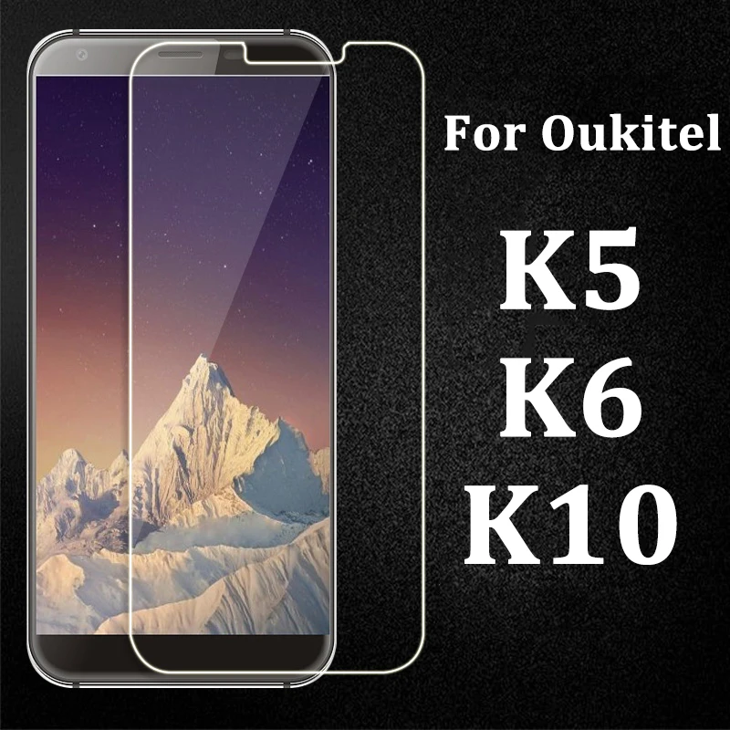 

For Oukitel K5 Glass Protective Glass On For Oukitel K6 K10 K 5 6 10 5K 6K 10K Tempered Glas Screen Protector Film Protect 2.5D