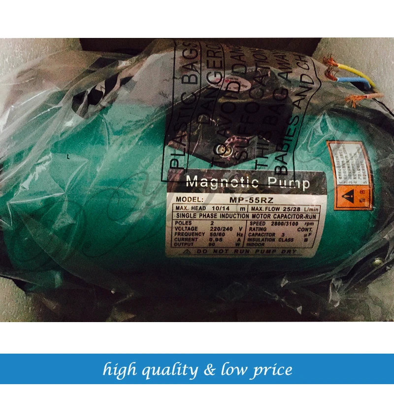 2pcs MP-55R 50/60Hz Good Quality MP Mini Plastic Magnetic Chemical Pump