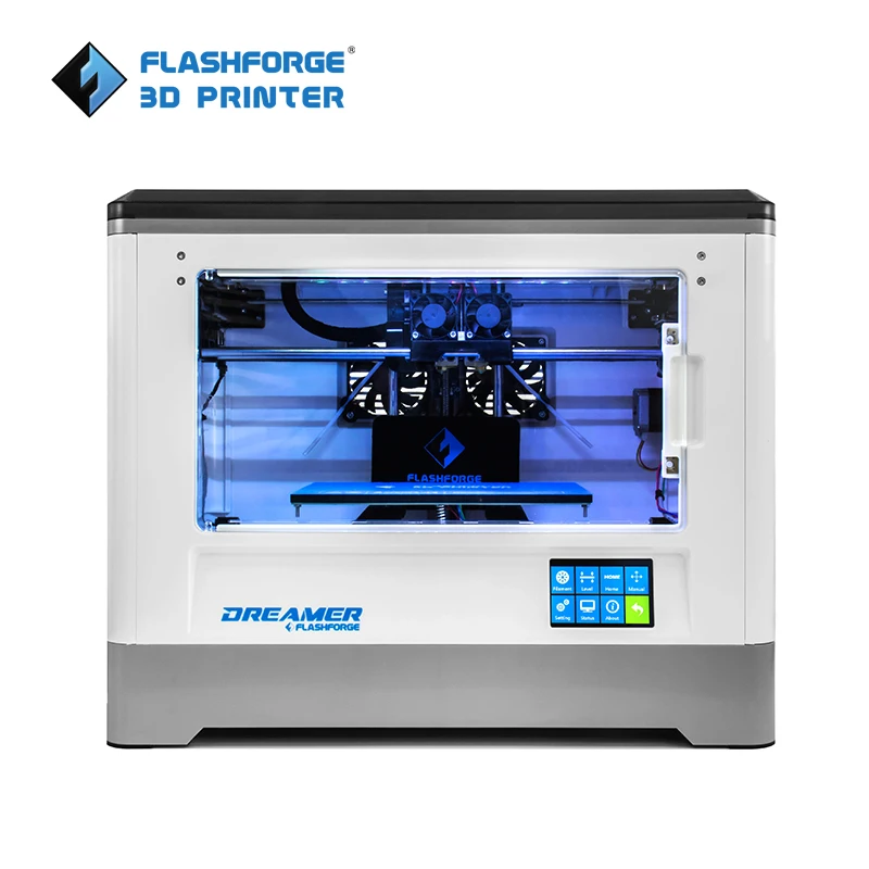 Flashforge font b 3D b font font b Printer b font Dreamer WIFI and touchscreen with