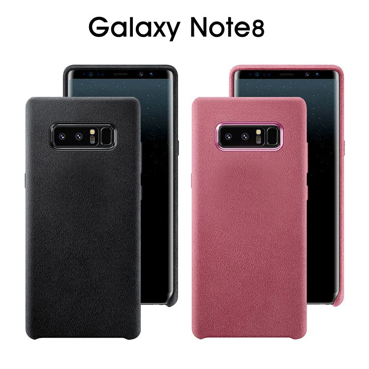 

New Turn Fur material Design Leather Suede Case For Samsung Galaxy Note8 Case Soft phone case For Samsung Note8 Back Cover Case