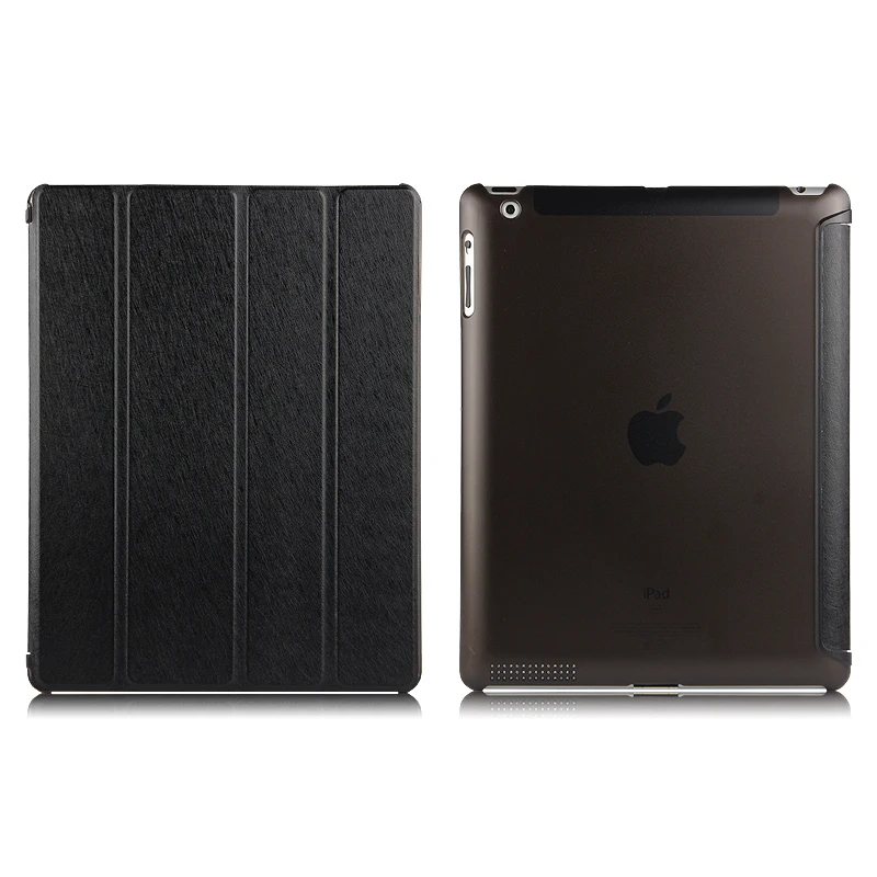 Чехол AJIUYU для Apple iPad 4 iPad3 iPad2 защитный смарт чехол из искусственной кожи планшета 3