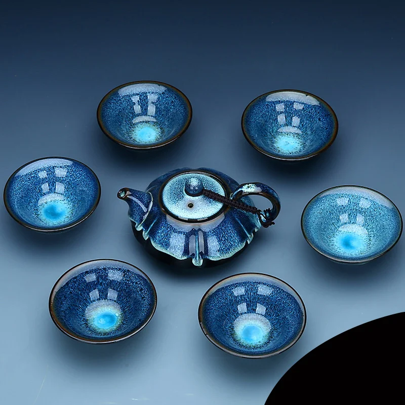 

Chinese Celadon Kung Fu Tea Set Porcelain Teaware Set Traditions Gai Wan Tea Cup Bone China Tea Sets Gaiwan Tea Pot Set Gift