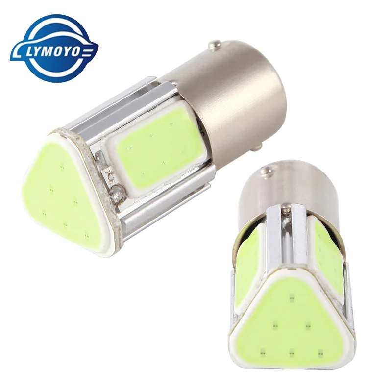 1 шт. Авто P21W BA15S bau15s 1156 led COB машинные led лампа указателя поворота Автомобильные светодиодные 6000K сигнальный светильник s Парковка лампы резервные задние светильник 12v