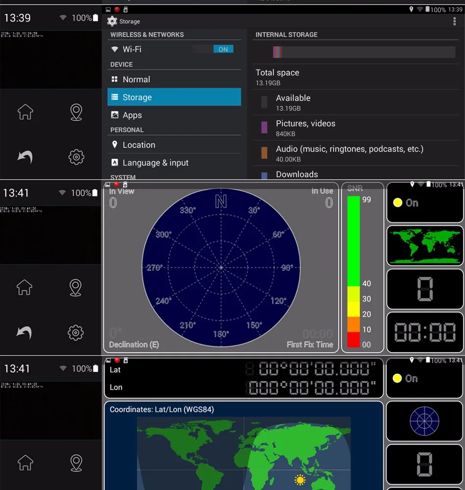 Автомобильный видеорегистратор Anstar 6,86 дюймов, двойная камера ips Touch, Android 4,4, gps навигация, FHD 1080 P, видеорегистратор с зеркалом заднего вида