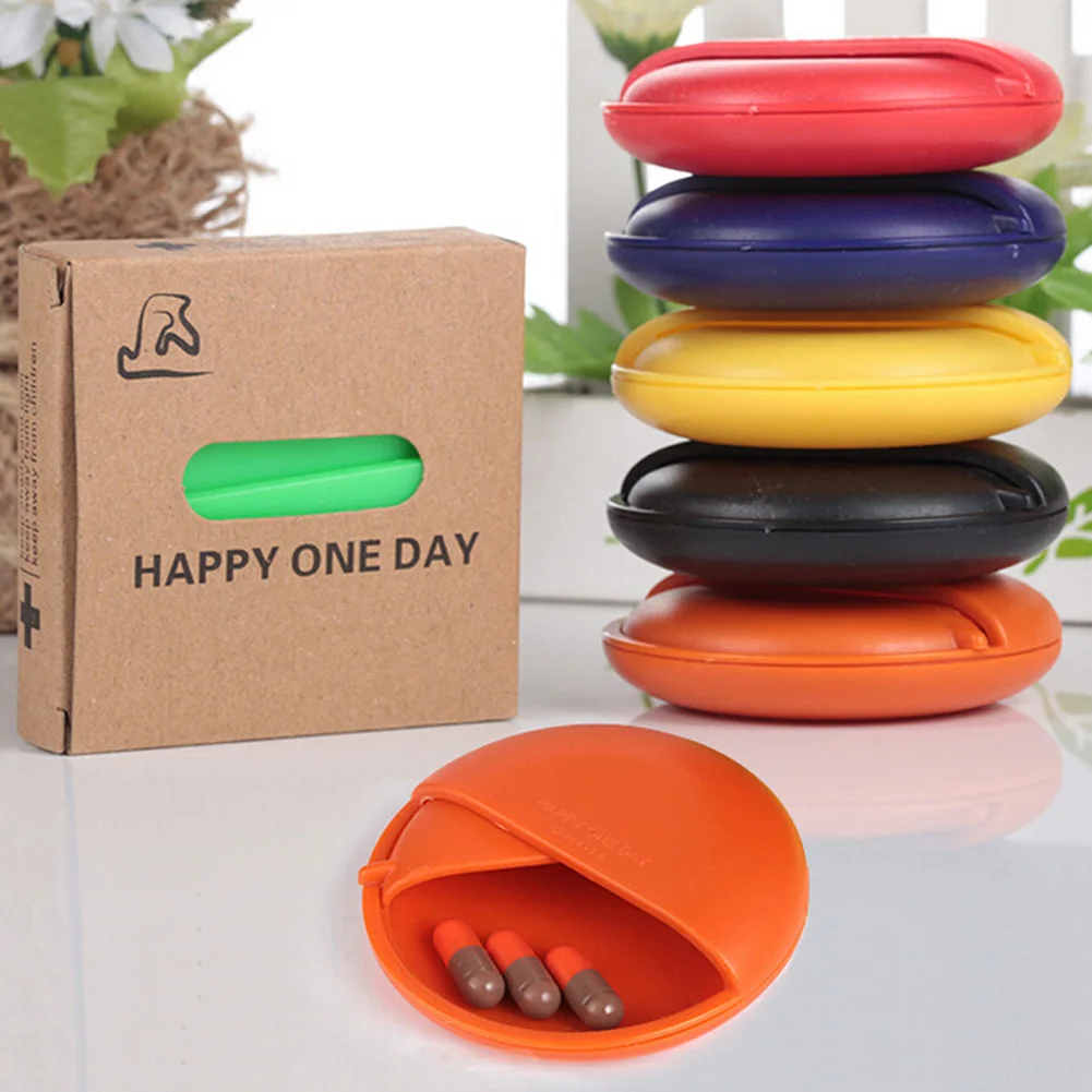 

Cutter Pill Cases Portable Sealed Moistureproof Pill Box Holder Tablet Storage Container Cases Organizer Travel medicine box