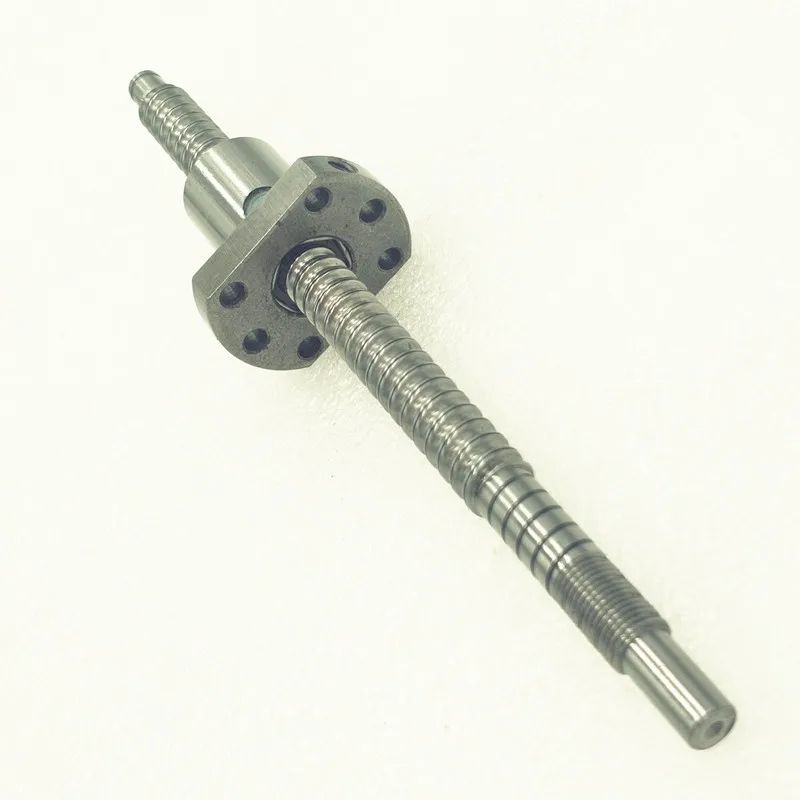

Length can be customized, any length SFU1204 C7 ball screw with 1204 flange single ball nut BK/BF10 end machined