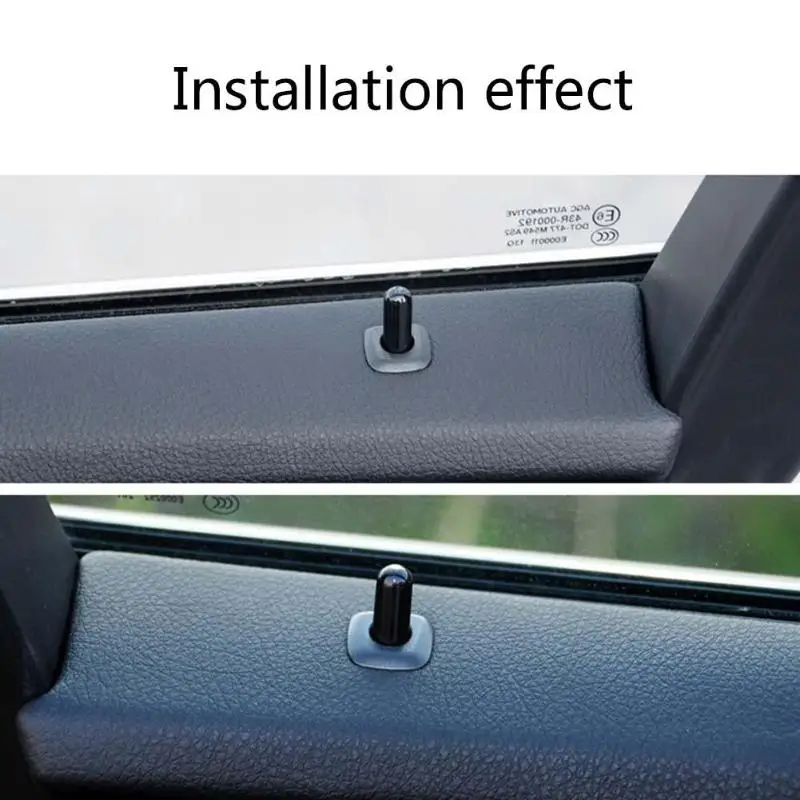 cheap Plastic Car Door Lock Button Pin Screw Knob Black Car Auto Accessories Replacemnet Part for BMW F10 F02 F07 E70 525 730 X1 X6
