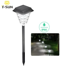 T-SUNRISE Солнечный путь свет водонепроницаемый Газон лампа для сада пейзаж дворовая дорожка патио подъездная дорожка Солнечный садовый свет