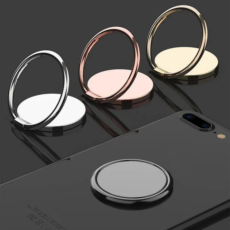 

Metal Mobile Phone Ring Bracket 360 Degree Rotating Lazy Mobile Phone Holders & Stands Ring Buckle Bracket Ring Buckle Bracket
