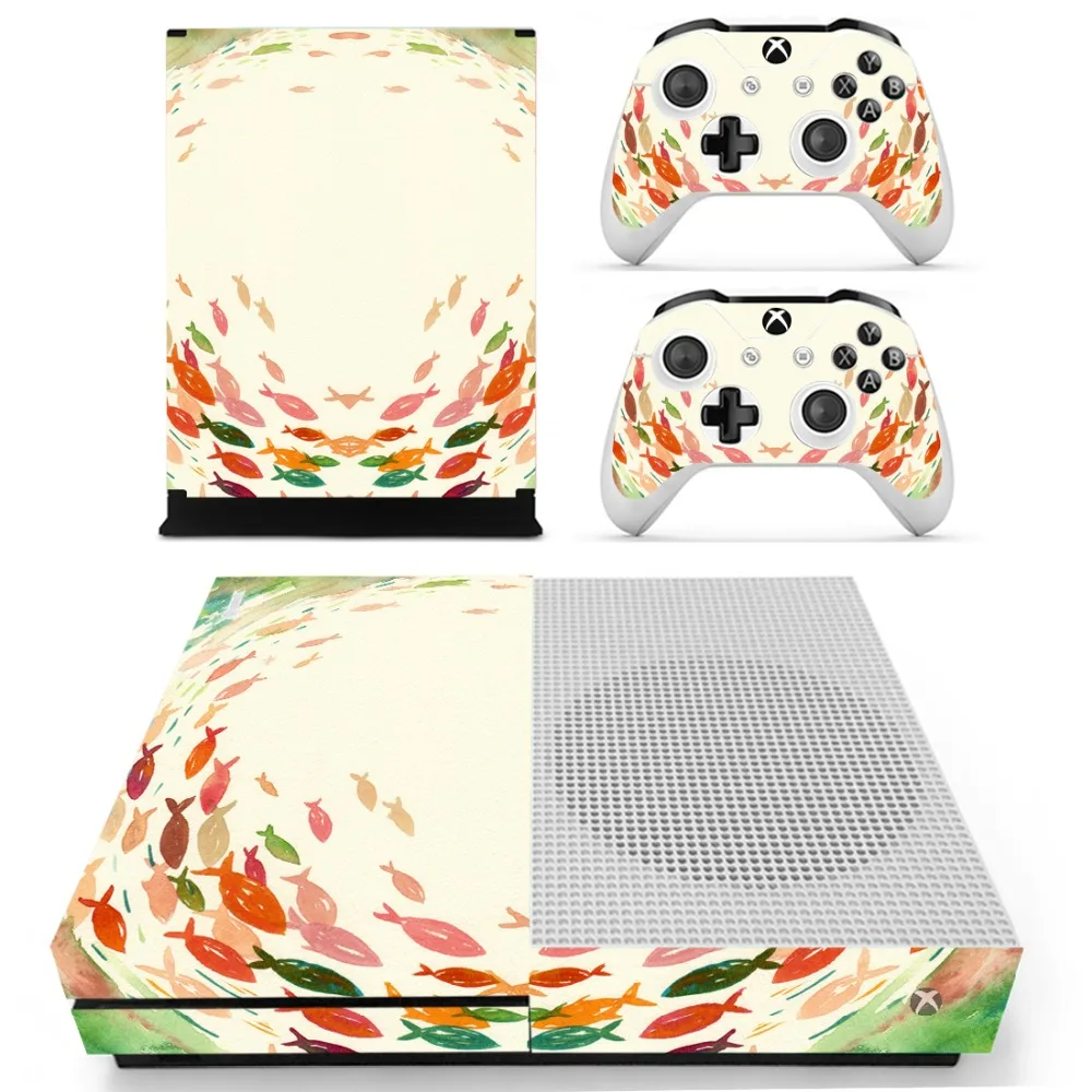 Аниме one piece Луффи кожи наклейка для Xbox One S консоль и контроллеры для Xbox One тонкая кожа стикер s винил