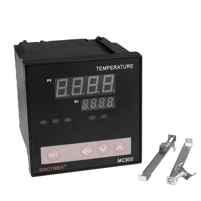 Termostato Caldaia Bpt Termostato Controllore Elettronico EVK411 - Per PTC/ NTC/PT100/PT1000, 12V Termostato Controllo Remoto