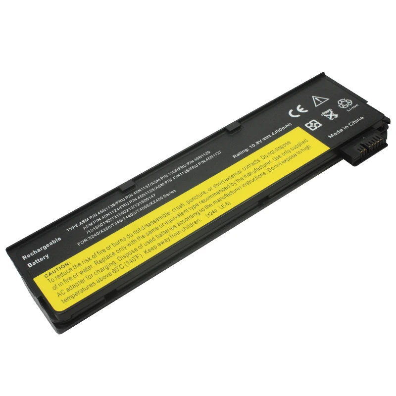 Аккумулятор для ноутбука LENOVO ThinkPad X240 T440 T440S T450S X250 K2450 6CELL 45N1124 45N1125 45N1133 45N1134