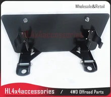 ^#Cheap Recovery Offroad accessories Winch License Plate Winch Mounting Bracket for Steel Roller Fairlead 4x4 winch truck parts ^#Cheap Recovery Offroad accessories Winch License Plate Winch Mounting Bracket for Steel Roller Fairlead 4x4 winch truck parts