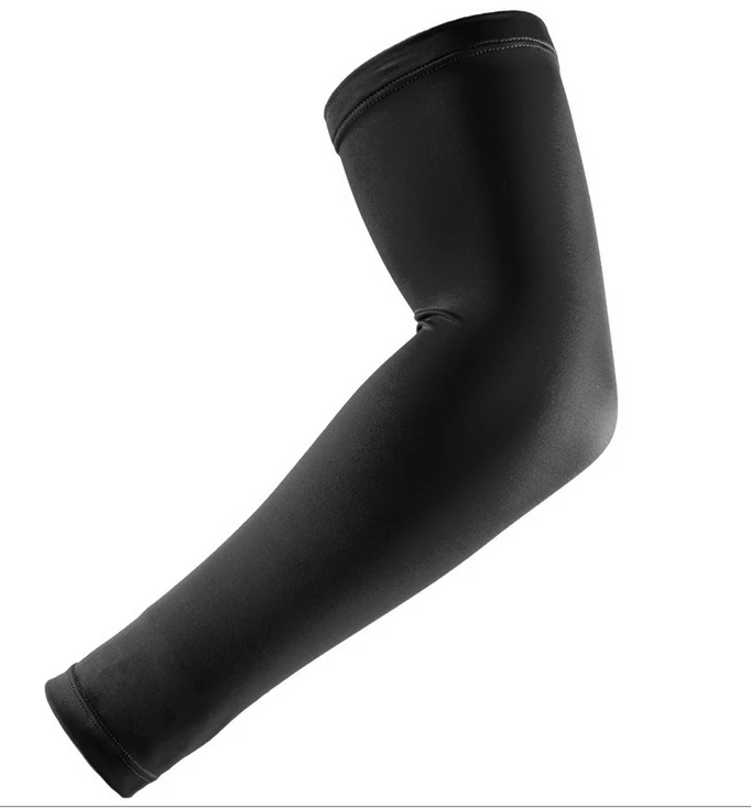 

Black UV Protection Long Arm Sleeve Running Golf Cycling Soft Cooling Warmer Gloves for Adult/Child ( Pair )
