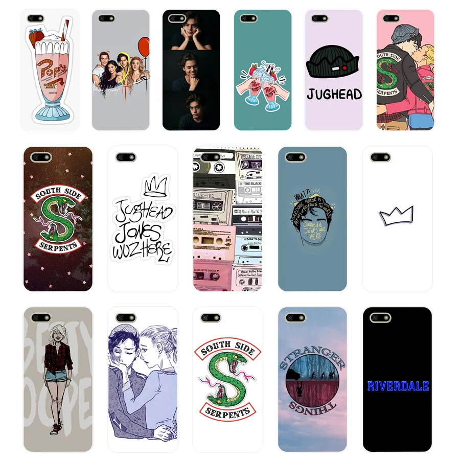 

67 ZX Hot TV Riverdale TPU Soft Silicone Case For Huawei Honor 7C 5.7 inch play 7a 5.45 Y5 2018 Russian version Cover