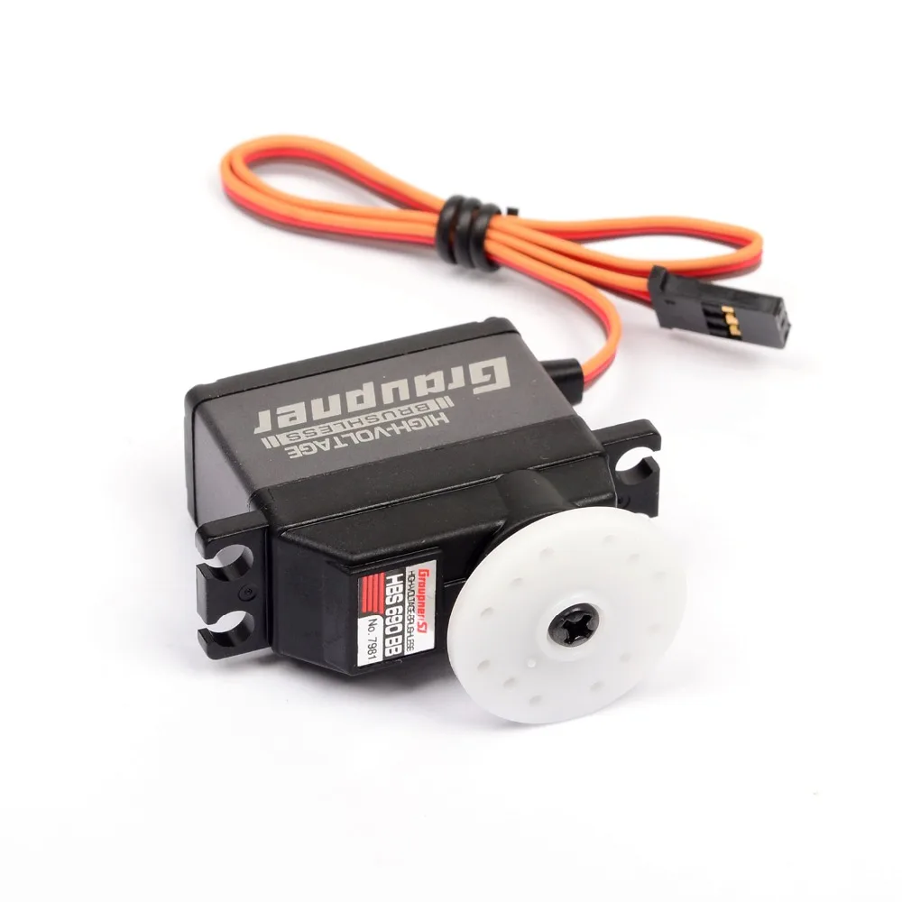 

Graupner HBS 690 BB High-Speed 16mm HV BL Digital Servo For RC Helicopter Model Airplanes Mini Steering Gear