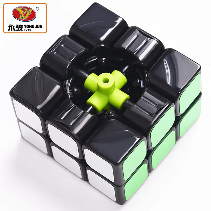 Бренд YongJun магический куб 3x3x3 скоростные кубики с быстрым вращением головоломка
