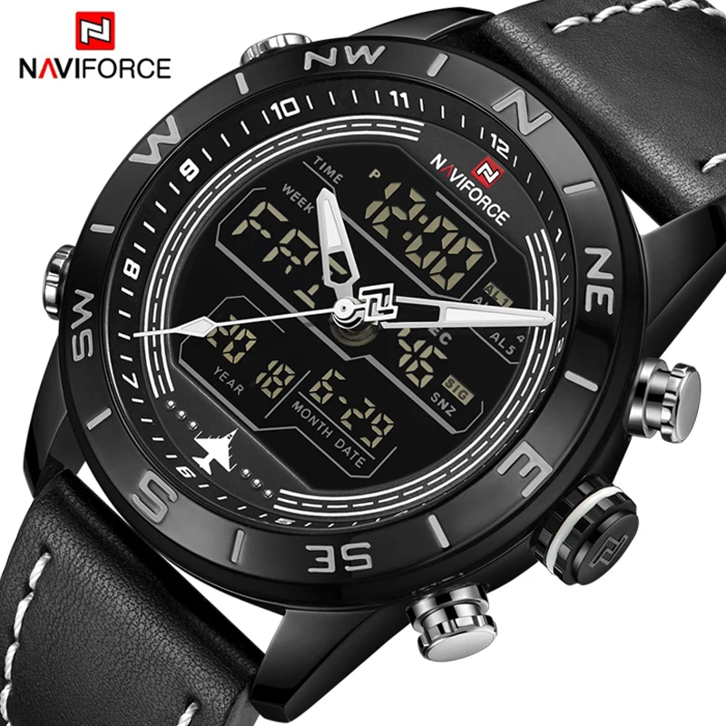 naviforce analog digital watch