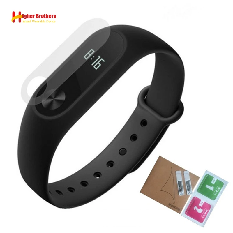Устойчивая к царапинам Противоударная мембрана для Xiaomi Mi Band 2 браслет полное