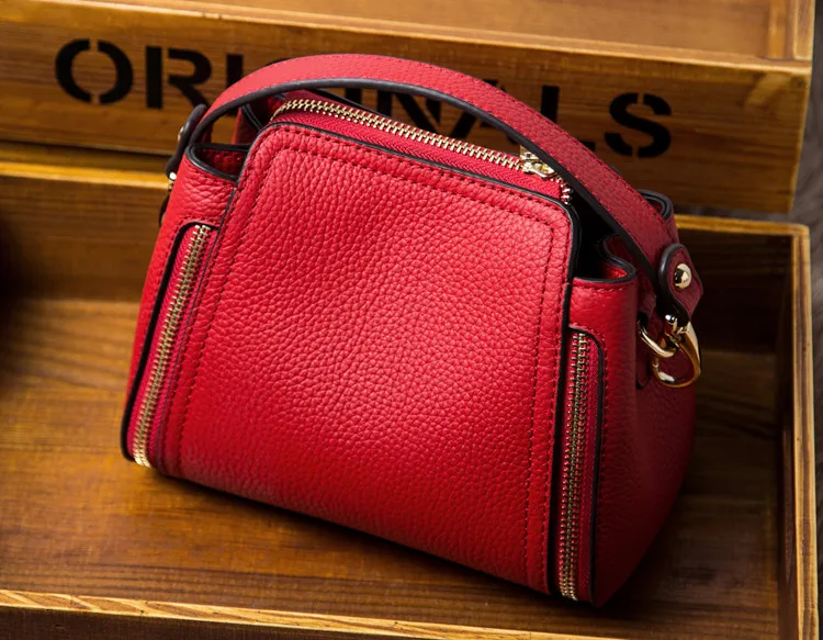 

2019 Genuine Leather Women Bags.Luxury High Quality Handbags,Free Shipping,Leisure Messenger Bag,Fashion Crossbody Shoulder Bags