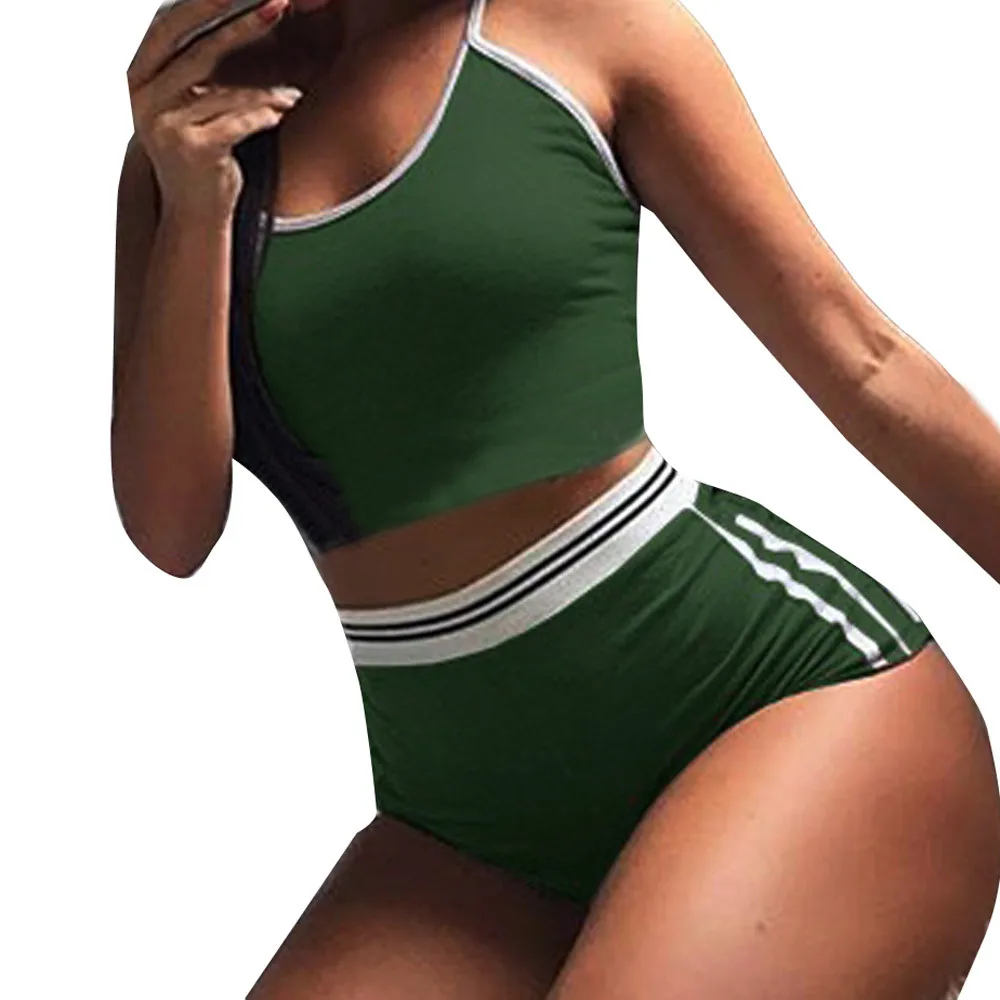

ensemble femme Women's Suit Sport Short Pants Sets Sexy Sleeveless Blouse Wear Suit Two Piece Set Women 2019 conjuntos de mujer