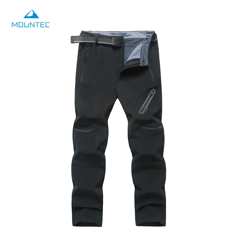 Mens Winter Pants Trekking Waterproof Pants Winter Sports Softshell