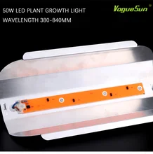 

Floodlight Full Spectrum LED 50W AC220V / 110V Smart IC Driver Planting Light Plant Growth Light Planting Flowers and Vegetables
