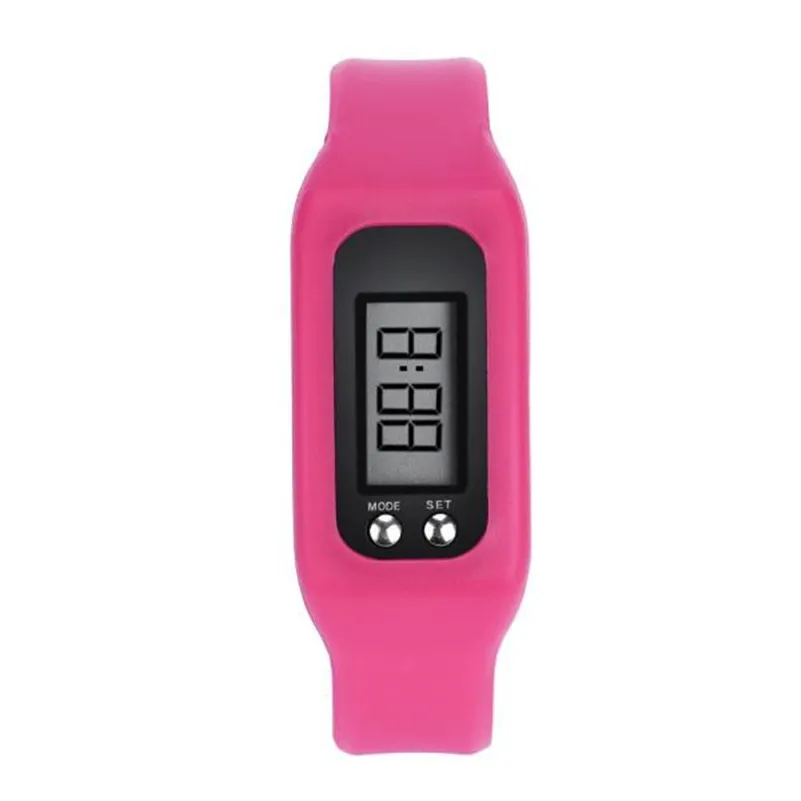 Digital LCD Pedometer Run Step Walking Distance Calorie Counter Watch Bracelet Men Wholesale #2AP17 (4)