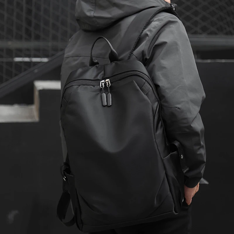 Корейский модный трендовый рюкзак для путешествий, Мужской Повседневный Легкий Простой компьютерный рюкзак