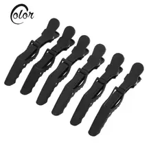 6Pcs/set barber accessories Croc Hair Grip Clips Professional Hairdressing Sectioning Clips Cutting Clamps Salon Hair Styling 6Pcs/set barber accessories Croc Hair Grip Clips Professional Hairdressing Sectioning Clips Cutting Clamps Salon Hair Styling
