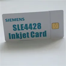 SLE4428 контактная IC струйная ПВХ Карта