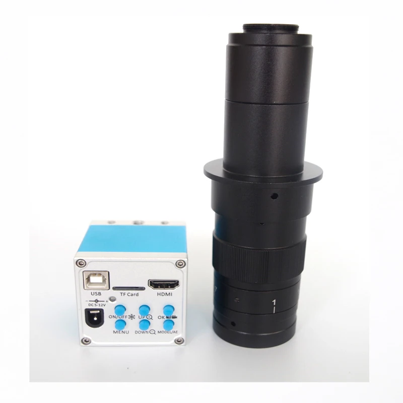 180X 300X C Mount Lens magnification zoom +16MP 1080P 60FPS Industrial