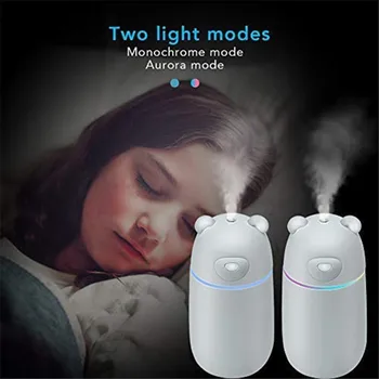

LICE Ultrasonic Cool Mist Humidifier Car Humidifiers Air Purifier Premium Humidifying Unit With Whisper-Quiet Operation, Auto