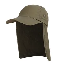 Летняя солнцезащитная Кепка унисекс с широким козырьком для шеи/шляпы с защитой от ультрафиолета, кепка для пеших прогулок, солнцезащитная Кепка для улицы, солнцезащитная Кепка, есть маска с клапаном