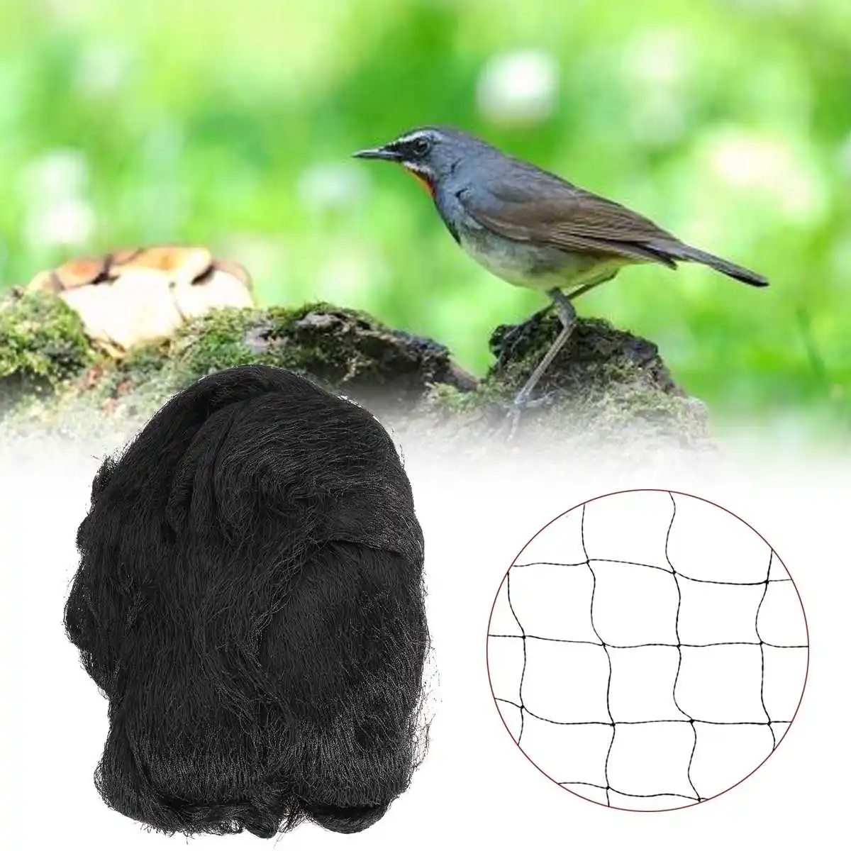 

3 Size Anti Bird Net Netting Pest Control Protect Prevent Mesh Pond Fruit Crop Plant Tree Vegetables Garden Mesh Protect Netting