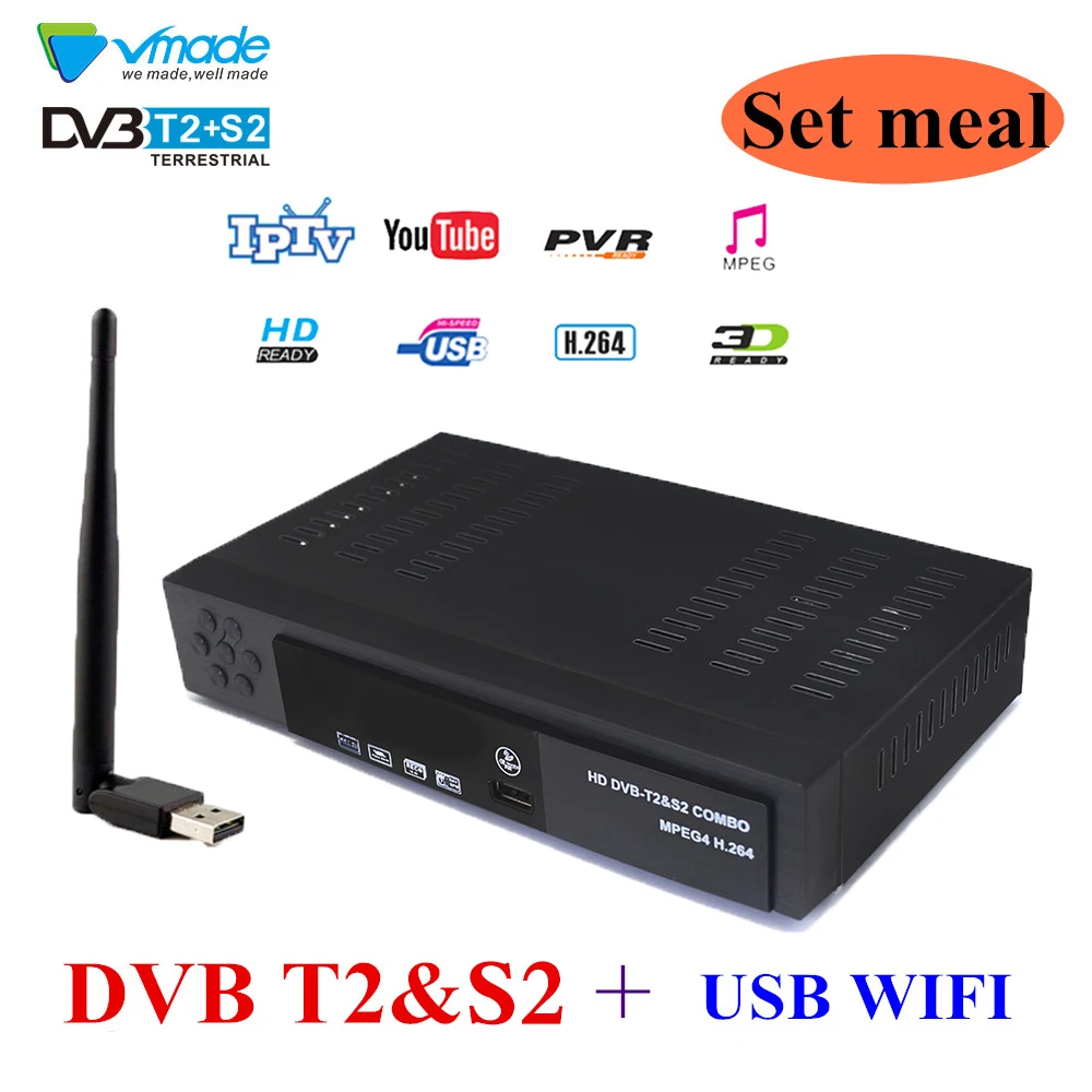 

1 Year Europe C-line Server 7Lines HD DVB-T2 S2 lnb Satellite Receiver Full 1080P Spain Portugal Arabic TV box With USB Wifi Rec