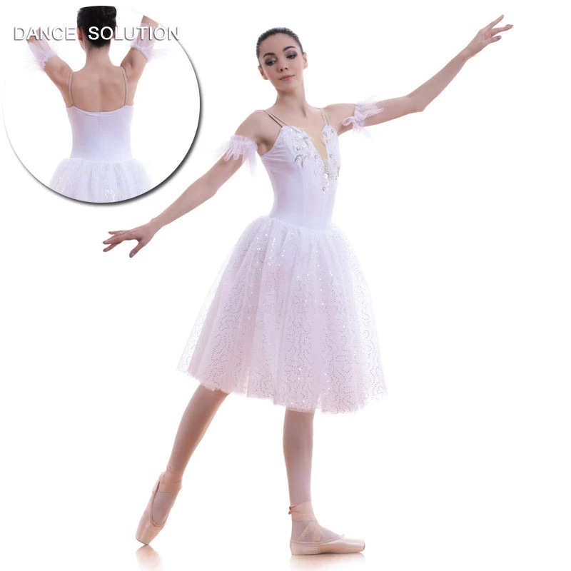 girls white ballet dress