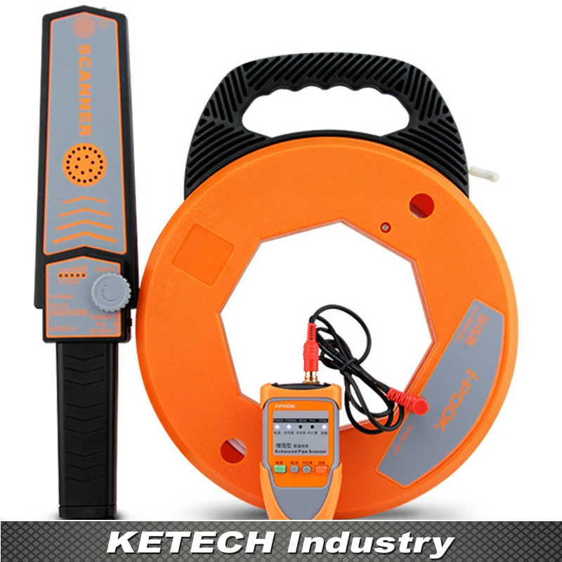 

Split Wall Pipe Blockage Detector Wall Scanner Diagnostic Tool PVC Pipeline Blocking Clogging Scanner Metal Plumbers Instrument