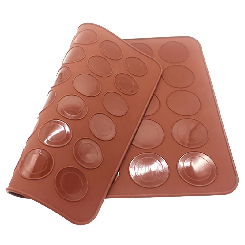 High Quality Silicone Macaron Macaroon Mats Pastry Double sided use