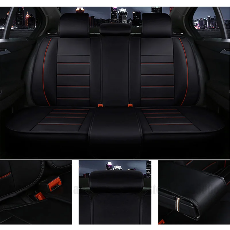 Кожаные чехлы для автомобильных сидений Wenbinge аксессуары mercedes Benz w204 w211 w210 w124 w212 w202