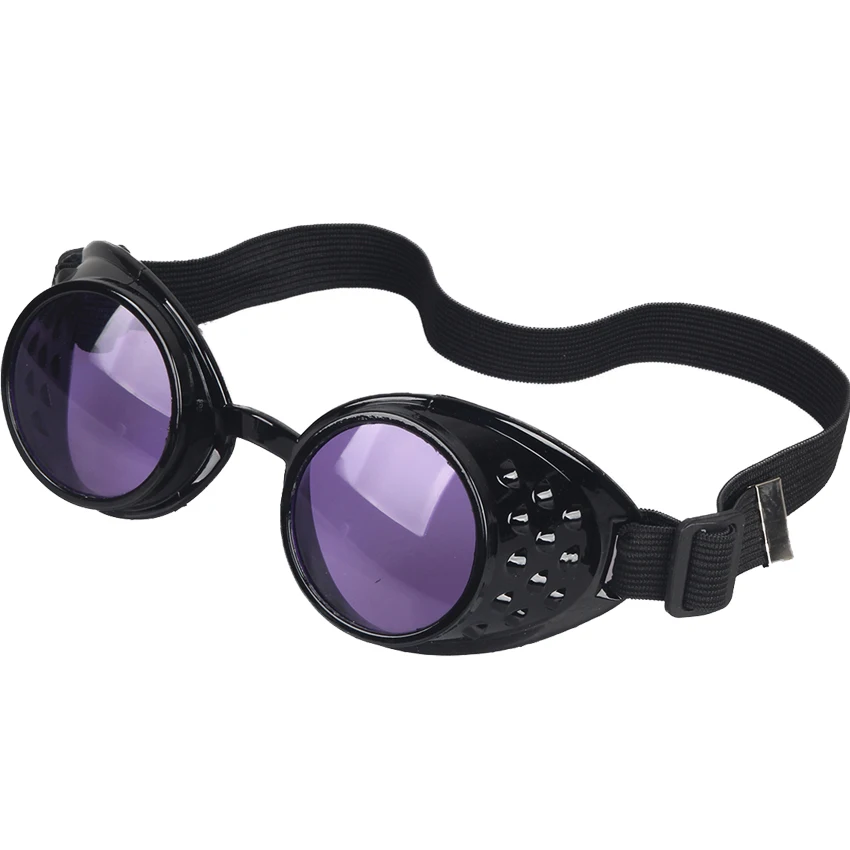 

C.F.GOGGLE Welding Cyber Punk Vintage Sunglasses Retro Gothic Steampunk Goggles Glasses Men Sun Glasses Plastic Cosplay Eyewear