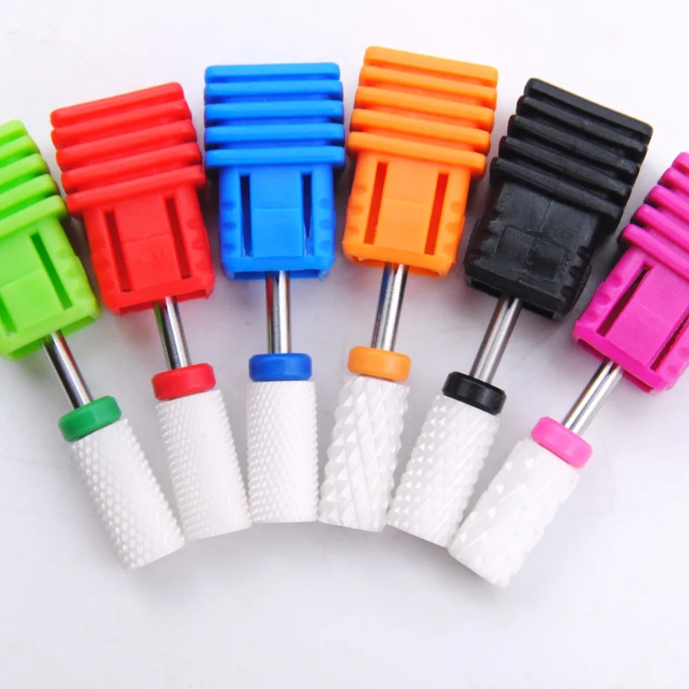 

1pc Ceramic Nail Drill Bit Milling Cutter Bits Device For Manicure Pedicure Tool Electric Nail Drill Accessories Nail Art Tools
