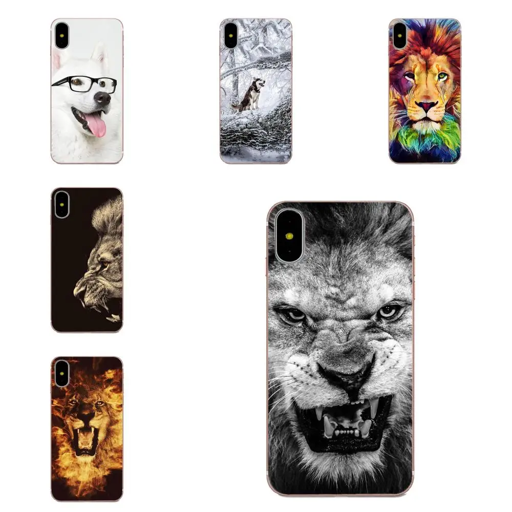 For Xiaomi Mi3 Mi4 Mi4C Mi4i Mi5 Mi 5S 5X 6 6X A1 Max Mix 2 Note 3 4 Soft Coque Case Capa Animals Eagle Husky Lion | Мобильные