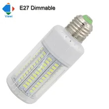 Светодиодная лампа e27 с регулируемой яркостью 25 Вт, высокое качество, домашнее освещение smd 5736, 130 светодиодов, теплый белый 360 градусов, 110 В, 220 В, диммер, лампы