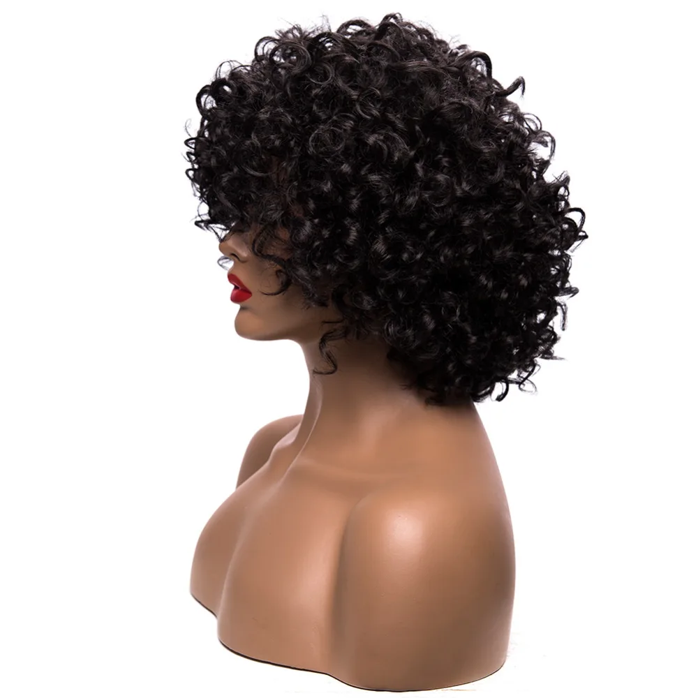 Парики из искусственных волос для женщин|wigs for women|wig kinkywig kinky curly |