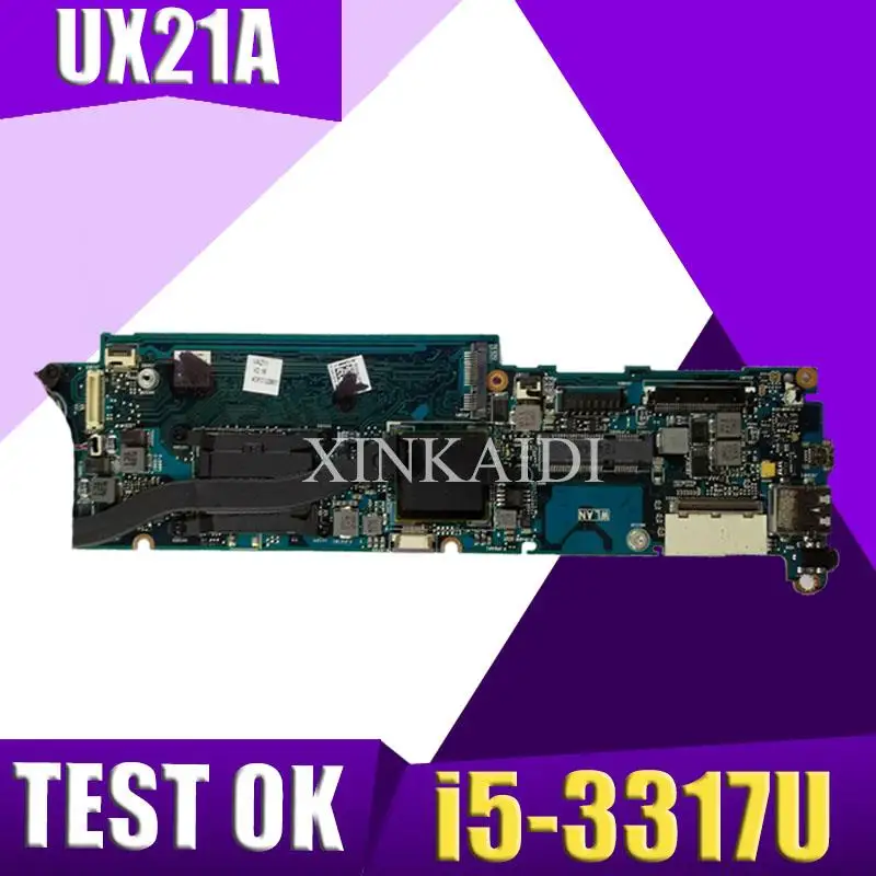 

XinKaidi UX21A motherboard i5-3317U fit for UX21A REV 2.0 laptop motherboard fully tested working