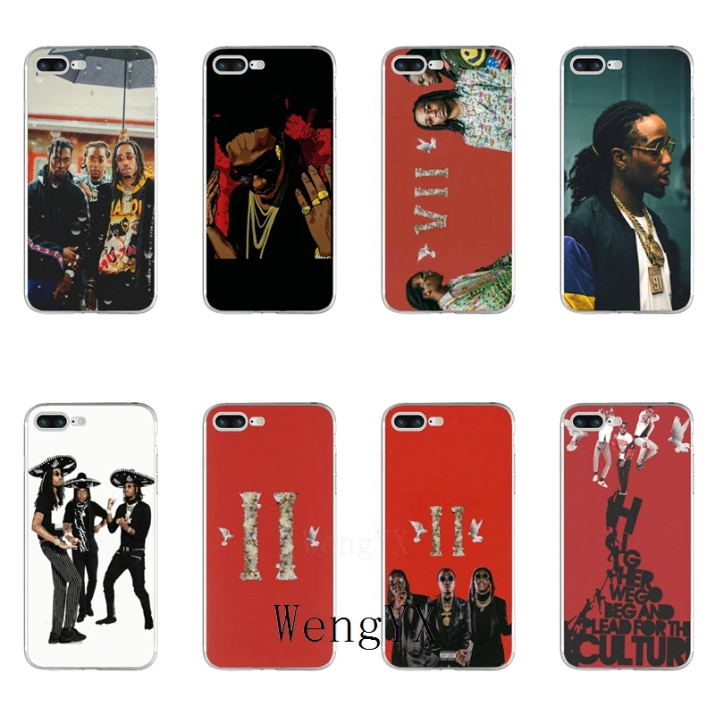 

hip hop Quavo offset Migos Culture silicone Soft phone case For Samsung Galaxy S3 S4 S5 S6 S7 edge S8 S9 Plus mini Note 3 4 5 8