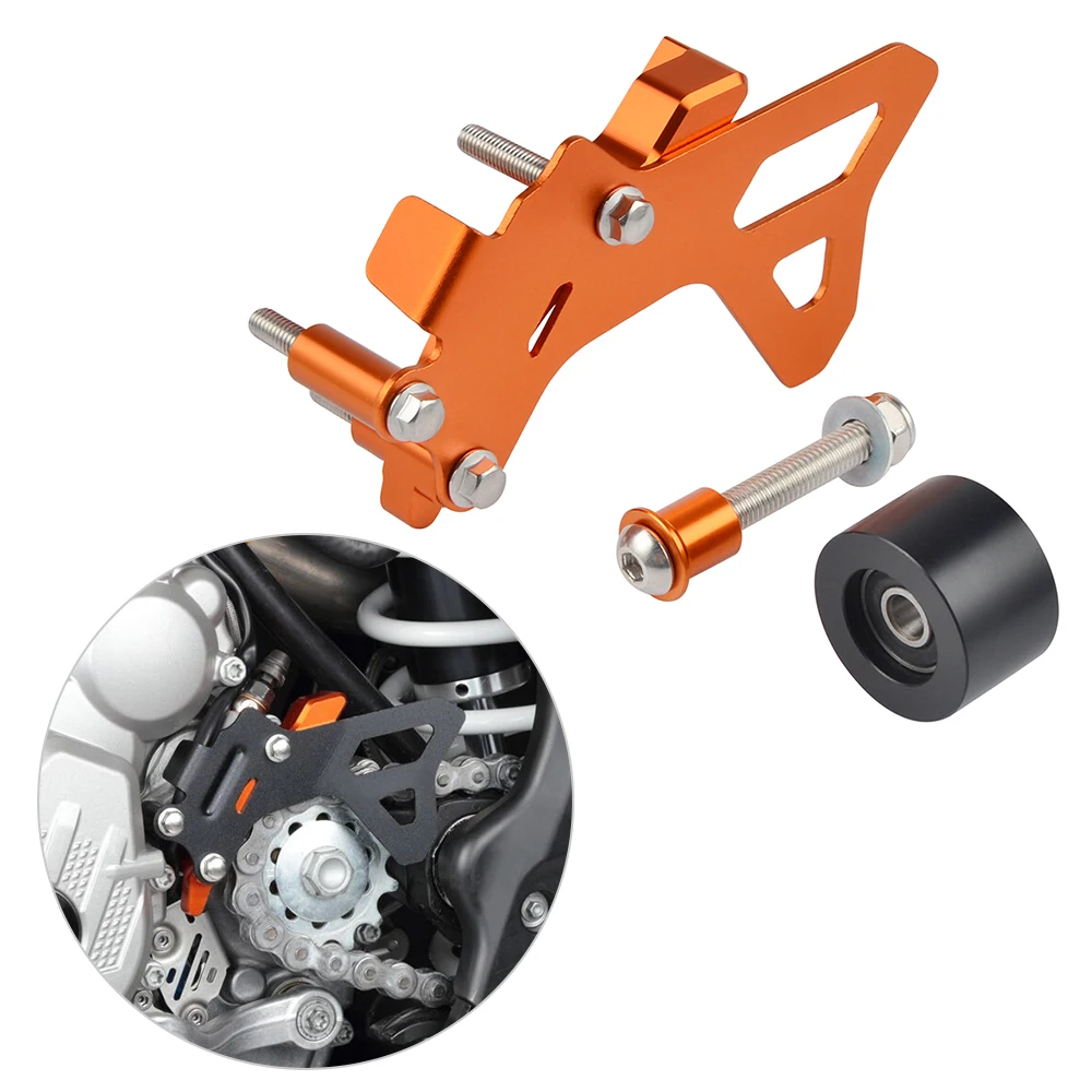 H2CNC Chain Case Saver Sprocket Drive Cover Guard Protector Assembly For HUSQVARNA TC125 2016-2019 TX125 TE150 2017-2019 Etc