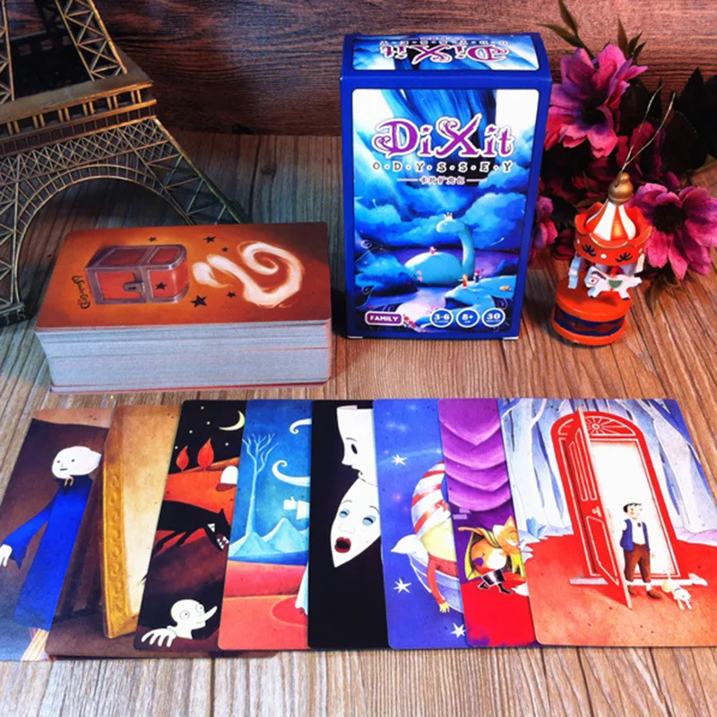 

2019 New For Dixit Single Deck Cards Game Original Back For Party Board Game Amazing Playing Cards 110pcs/set