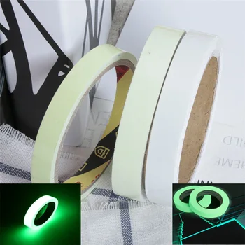 

4 Sizes Luminous Fluorescent Tape Self-adhesive Glow In The Dark Safety Stage Night Sticker Household Decal Warning Tape